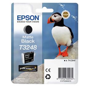 Epson T3248-C13T32484010 Orjinal Mat Siyah Kartuşu