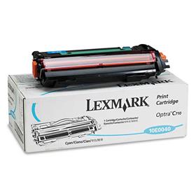 Lexmark 10E0040-C710 Orjinal Mavi Toneri