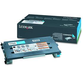 Lexmark C500H2CG-C500 Mavi Orjinal Toneri