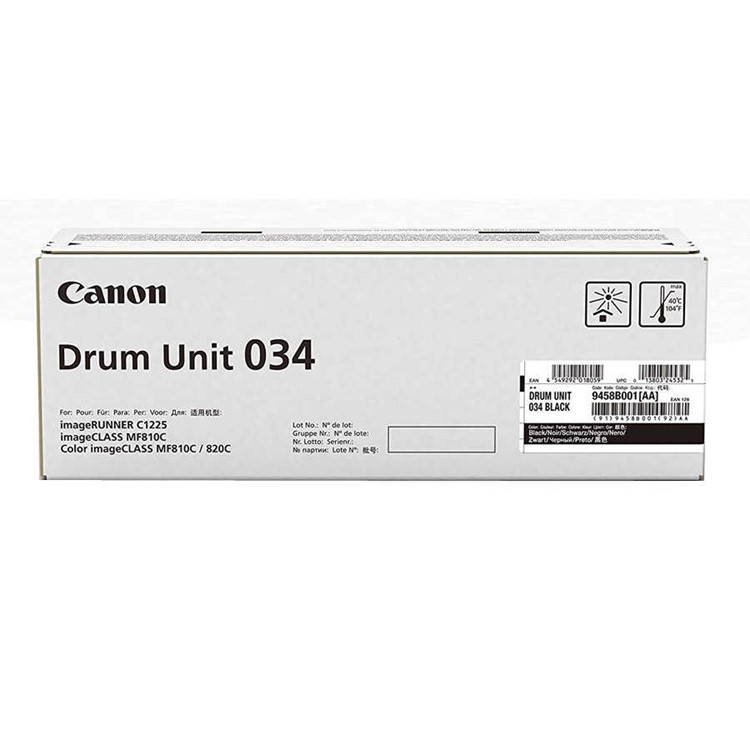 Canon 034-9458B001AA Siyah Orjinal Drum Ünitesi