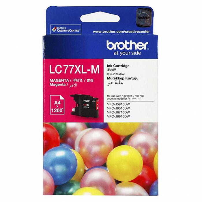 Brother LC77XL Orjinal Kırmızı Kartuşu