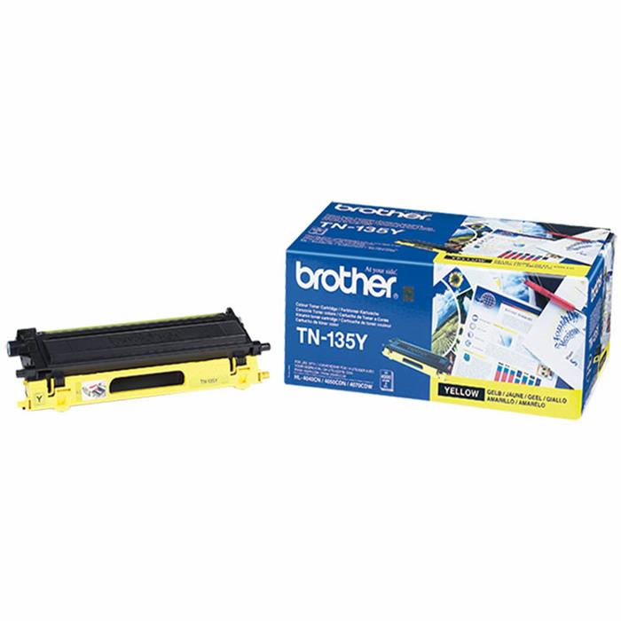 Brother TN-135Y Orjinal Sarı Toneri