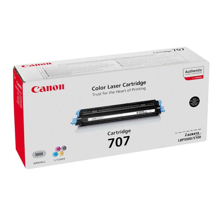 Canon CRG707 Orjinal Siyah Toneri