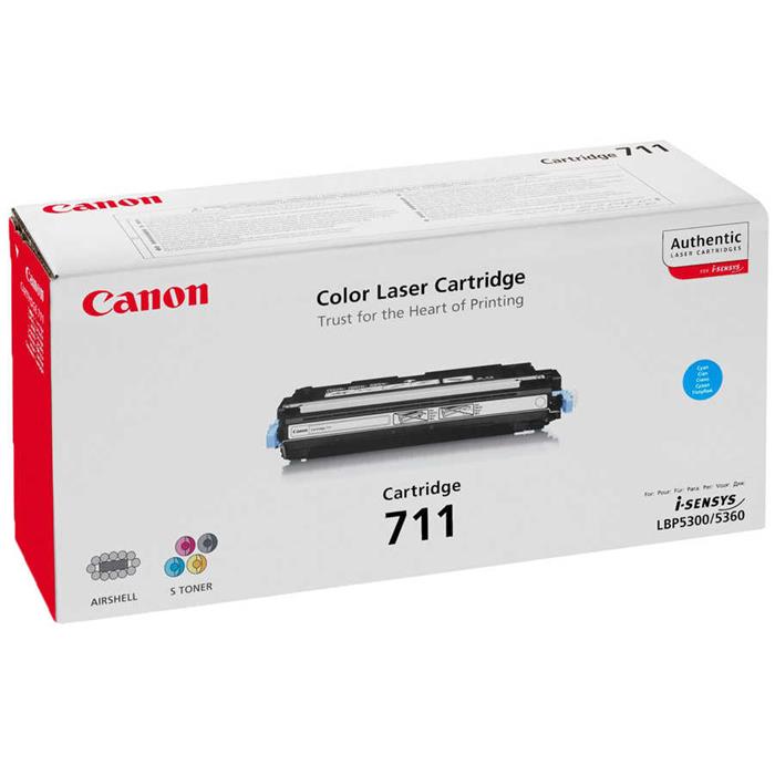 Canon CRG711 Orjinal Mavi Toneri