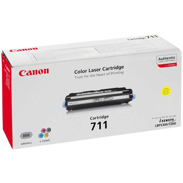 Canon CRG711 Orjinal Sarı Toneri