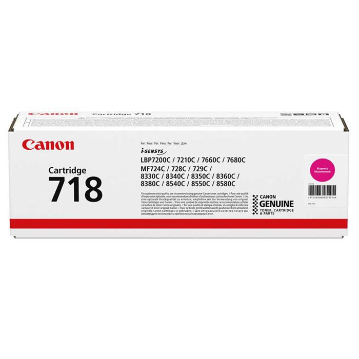 Canon CRG718 Orjinal Kırmızı Toneri