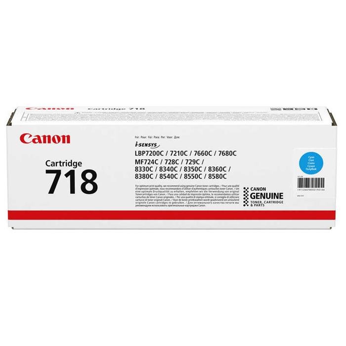 Canon CRG718 Orjinal Mavi Toneri