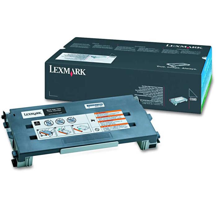 Lexmark C500H2KG-C500 Siyah Orjinal Toneri