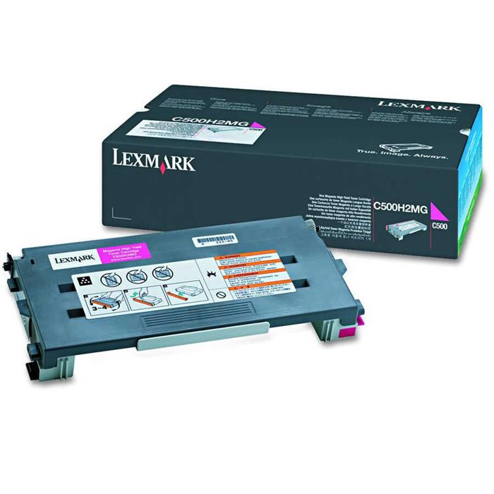 Lexmark C500H2MG-C500 Kırmızı Orjinal Toneri