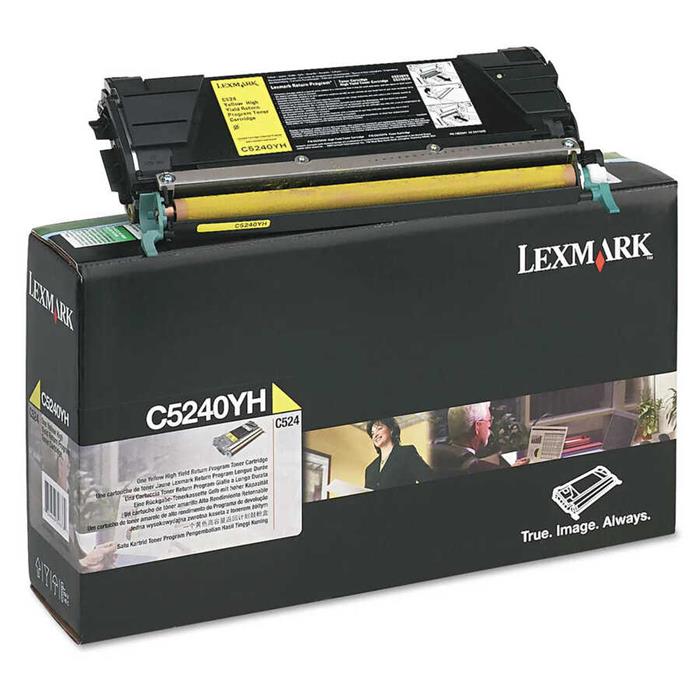 Lexmark C5240YH-C524 Sarı Orjinal Toneri Y.K.