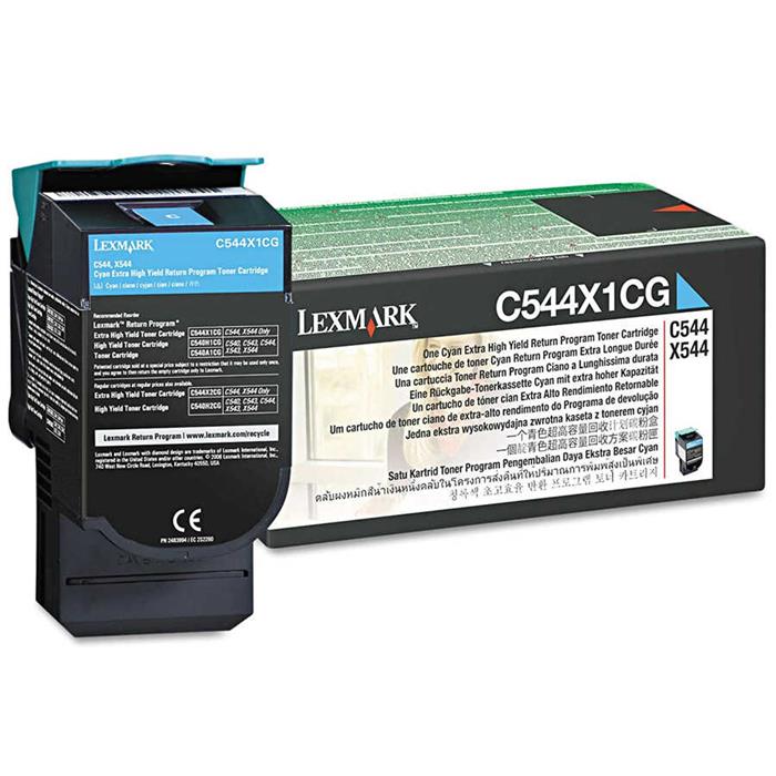 Lexmark C544X1CG-C544 Mavi Orjinal Toneri E.Y.K.