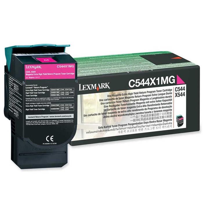 Lexmark C544X1MG-C544 Kırmızı Orjinal Toneri E.Y.K.