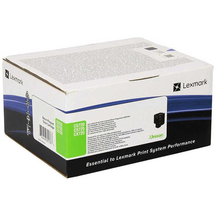 Lexmark CS720-74C50C0 Orjinal Mavi Toneri