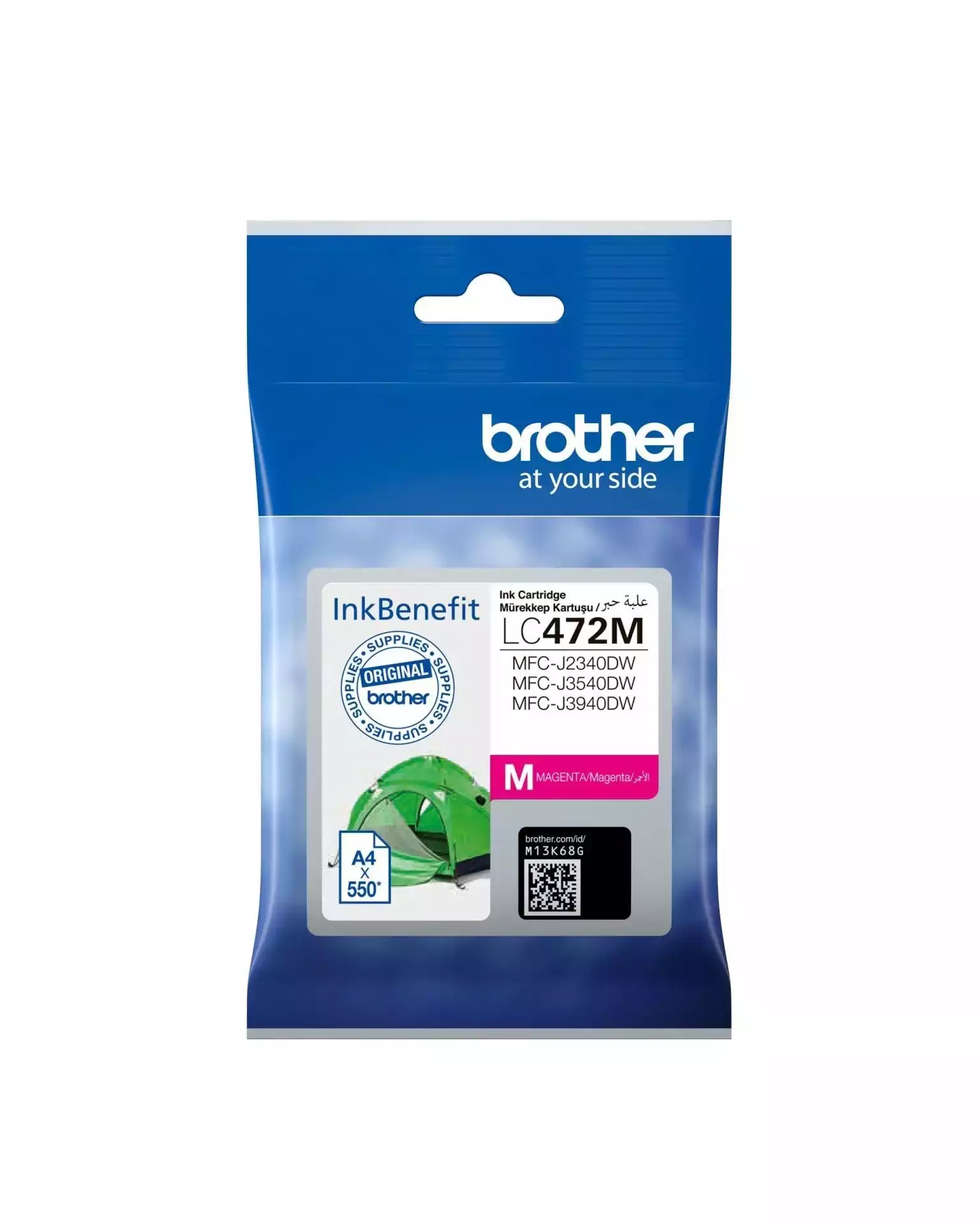 Brother LC472 Orjinal Kırmızı Kartuşu